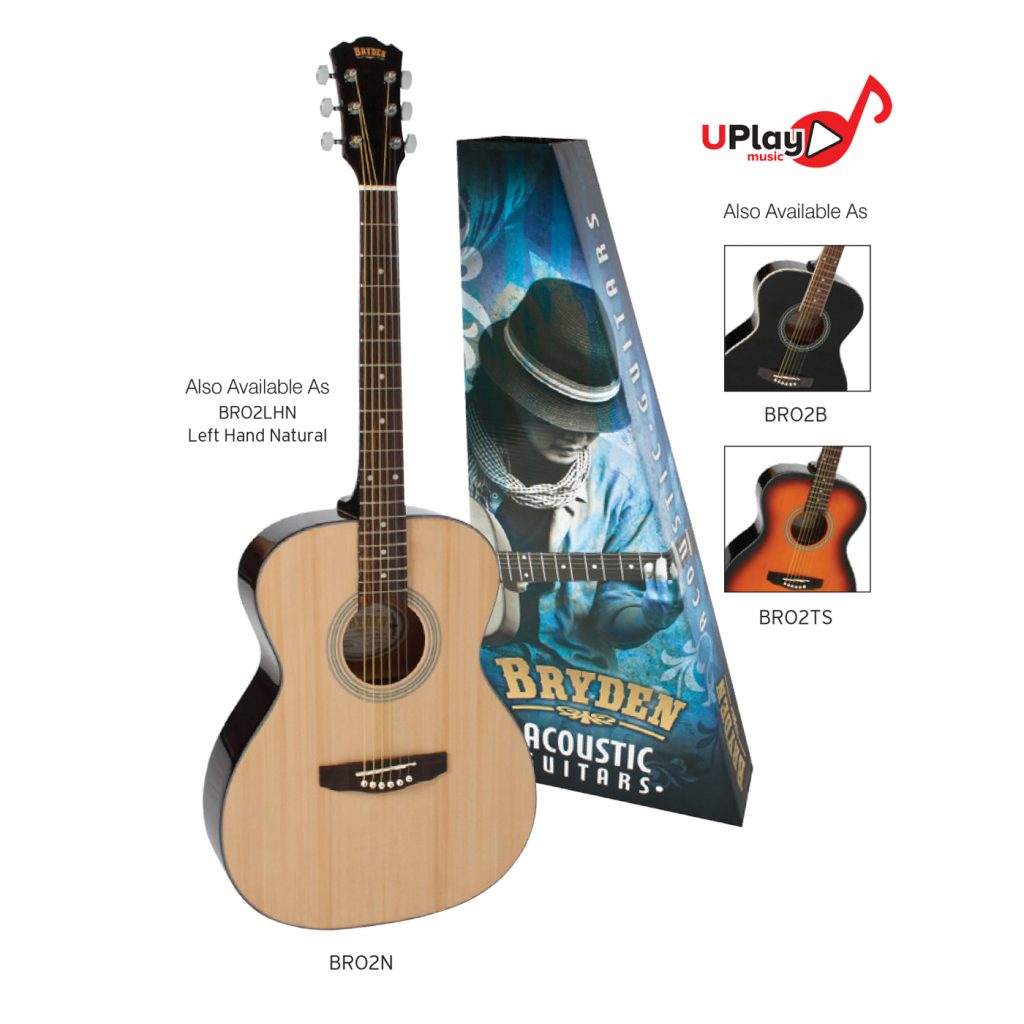 Bryden BRO2N Guitar Range