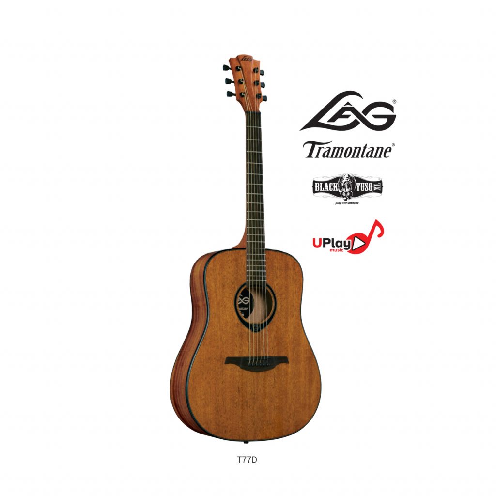 Lag T77D Guitar Range